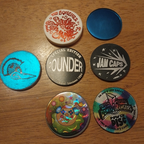 Colorful Collectible Pogs Set - Picture 4 of 5